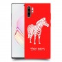 זברה כיסוי מגן קשיח בעיצוב אישי עם השם שלך ל Samsung Galaxy Note10+ יחידה אחת סקרין מובייל
