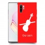 כינור כיסוי מגן קשיח בעיצוב אישי עם השם שלך ל Samsung Galaxy Note10+ יחידה אחת סקרין מובייל
