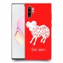 טלה כיסוי מגן קשיח בעיצוב אישי עם השם שלך ל Samsung Galaxy Note10+ יחידה אחת סקרין מובייל