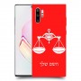 מאזניים כיסוי מגן קשיח בעיצוב אישי עם השם שלך ל Samsung Galaxy Note10+ יחידה אחת סקרין מובייל