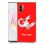 עקרב כיסוי מגן קשיח בעיצוב אישי עם השם שלך ל Samsung Galaxy Note10+ יחידה אחת סקרין מובייל