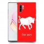 שור כיסוי מגן קשיח בעיצוב אישי עם השם שלך ל Samsung Galaxy Note10+ יחידה אחת סקרין מובייל