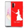 סמוראי כיסוי מגן קשיח בעיצוב אישי עם השם שלך ל Samsung Galaxy Note10+ יחידה אחת סקרין מובייל