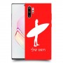גלישה כיסוי מגן קשיח בעיצוב אישי עם השם שלך ל Samsung Galaxy Note10+ יחידה אחת סקרין מובייל