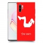 אימון ספורט - אישה כיסוי מגן קשיח בעיצוב אישי עם השם שלך ל Samsung Galaxy Note10+ יחידה אחת סקרין מובייל