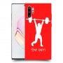 הרמת משקולות כיסוי מגן קשיח בעיצוב אישי עם השם שלך ל Samsung Galaxy Note10+ יחידה אחת סקרין מובייל