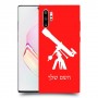 טלסקופ כיסוי מגן קשיח בעיצוב אישי עם השם שלך ל Samsung Galaxy Note10+ יחידה אחת סקרין מובייל