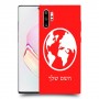 עולם כיסוי מגן קשיח בעיצוב אישי עם השם שלך ל Samsung Galaxy Note10+ יחידה אחת סקרין מובייל