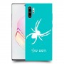עכביש כיסוי מגן קשיח בעיצוב אישי עם השם שלך ל Samsung Galaxy Note10+ יחידה אחת סקרין מובייל