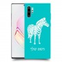 זברה כיסוי מגן קשיח בעיצוב אישי עם השם שלך ל Samsung Galaxy Note10+ יחידה אחת סקרין מובייל