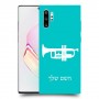 חצוצרה כיסוי מגן קשיח בעיצוב אישי עם השם שלך ל Samsung Galaxy Note10+ יחידה אחת סקרין מובייל