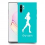 ג'וגלין - אישה כיסוי מגן קשיח בעיצוב אישי עם השם שלך ל Samsung Galaxy Note10+ יחידה אחת סקרין מובייל