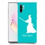 סמוראי כיסוי מגן קשיח בעיצוב אישי עם השם שלך ל Samsung Galaxy Note10+ יחידה אחת סקרין מובייל