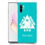טריאתלון כיסוי מגן קשיח בעיצוב אישי עם השם שלך ל Samsung Galaxy Note10+ יחידה אחת סקרין מובייל