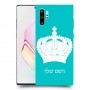 כתר מלכותי כיסוי מגן קשיח בעיצוב אישי עם השם שלך ל Samsung Galaxy Note10+ יחידה אחת סקרין מובייל