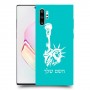 פסל החירות כיסוי מגן קשיח בעיצוב אישי עם השם שלך ל Samsung Galaxy Note10+ יחידה אחת סקרין מובייל