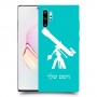 טלסקופ כיסוי מגן קשיח בעיצוב אישי עם השם שלך ל Samsung Galaxy Note10+ יחידה אחת סקרין מובייל