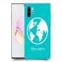 עולם כיסוי מגן קשיח בעיצוב אישי עם השם שלך ל Samsung Galaxy Note10+ יחידה אחת סקרין מובייל