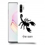 עקרב כיסוי מגן קשיח בעיצוב אישי עם השם שלך ל Samsung Galaxy Note10+ יחידה אחת סקרין מובייל