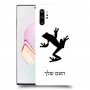 צפרדע טרופית כיסוי מגן קשיח בעיצוב אישי עם השם שלך ל Samsung Galaxy Note10+ יחידה אחת סקרין מובייל