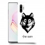 זאב כיסוי מגן קשיח בעיצוב אישי עם השם שלך ל Samsung Galaxy Note10+ יחידה אחת סקרין מובייל