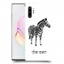 זברה כיסוי מגן קשיח בעיצוב אישי עם השם שלך ל Samsung Galaxy Note10+ יחידה אחת סקרין מובייל
