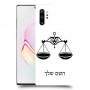 מאזניים כיסוי מגן קשיח בעיצוב אישי עם השם שלך ל Samsung Galaxy Note10+ יחידה אחת סקרין מובייל