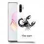 עקרב כיסוי מגן קשיח בעיצוב אישי עם השם שלך ל Samsung Galaxy Note10+ יחידה אחת סקרין מובייל