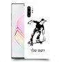 ילד סקייטבורד כיסוי מגן קשיח בעיצוב אישי עם השם שלך ל Samsung Galaxy Note10+ יחידה אחת סקרין מובייל