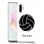 כדורעף - כדור כיסוי מגן קשיח בעיצוב אישי עם השם שלך ל Samsung Galaxy Note10+ יחידה אחת סקרין מובייל