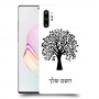 עץ כיסוי מגן קשיח בעיצוב אישי עם השם שלך ל Samsung Galaxy Note10+ יחידה אחת סקרין מובייל