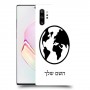 עולם כיסוי מגן קשיח בעיצוב אישי עם השם שלך ל Samsung Galaxy Note10+ יחידה אחת סקרין מובייל