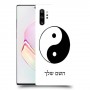 סמל יינג יאנג - סין כיסוי מגן קשיח בעיצוב אישי עם השם שלך ל Samsung Galaxy Note10+ יחידה אחת סקרין מובייל