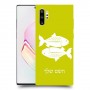 דגים כיסוי מגן קשיח בעיצוב אישי עם השם שלך ל Samsung Galaxy Note10+ יחידה אחת סקרין מובייל