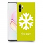 שלג כיסוי מגן קשיח בעיצוב אישי עם השם שלך ל Samsung Galaxy Note10+ יחידה אחת סקרין מובייל
