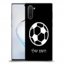 כדורגל - כדור כיסוי מגן קשיח בעיצוב אישי עם השם שלך ל Samsung Galaxy Note10 יחידה אחת סקרין מובייל