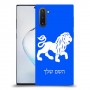 אריה כיסוי מגן קשיח בעיצוב אישי עם השם שלך ל Samsung Galaxy Note10 יחידה אחת סקרין מובייל