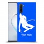 סקִי כיסוי מגן קשיח בעיצוב אישי עם השם שלך ל Samsung Galaxy Note10 יחידה אחת סקרין מובייל