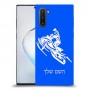 אופנוע שלג כיסוי מגן קשיח בעיצוב אישי עם השם שלך ל Samsung Galaxy Note10 יחידה אחת סקרין מובייל