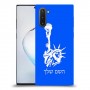 פסל החירות כיסוי מגן קשיח בעיצוב אישי עם השם שלך ל Samsung Galaxy Note10 יחידה אחת סקרין מובייל