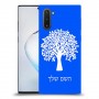 עץ כיסוי מגן קשיח בעיצוב אישי עם השם שלך ל Samsung Galaxy Note10 יחידה אחת סקרין מובייל