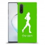 ג'וגלין - אישה כיסוי מגן קשיח בעיצוב אישי עם השם שלך ל Samsung Galaxy Note10 יחידה אחת סקרין מובייל