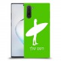 גלישה כיסוי מגן קשיח בעיצוב אישי עם השם שלך ל Samsung Galaxy Note10 יחידה אחת סקרין מובייל