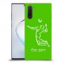 שחקן כדורעף כיסוי מגן קשיח בעיצוב אישי עם השם שלך ל Samsung Galaxy Note10 יחידה אחת סקרין מובייל