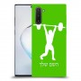 הרמת משקולות כיסוי מגן קשיח בעיצוב אישי עם השם שלך ל Samsung Galaxy Note10 יחידה אחת סקרין מובייל