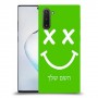 סמיילי כיסוי מגן קשיח בעיצוב אישי עם השם שלך ל Samsung Galaxy Note10 יחידה אחת סקרין מובייל