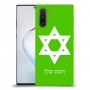 מגן דוד - ישראל כיסוי מגן קשיח בעיצוב אישי עם השם שלך ל Samsung Galaxy Note10 יחידה אחת סקרין מובייל
