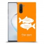 דגים כיסוי מגן קשיח בעיצוב אישי עם השם שלך ל Samsung Galaxy Note10 יחידה אחת סקרין מובייל
