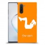 אימון ספורט - אישה כיסוי מגן קשיח בעיצוב אישי עם השם שלך ל Samsung Galaxy Note10 יחידה אחת סקרין מובייל