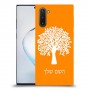 עץ כיסוי מגן קשיח בעיצוב אישי עם השם שלך ל Samsung Galaxy Note10 יחידה אחת סקרין מובייל